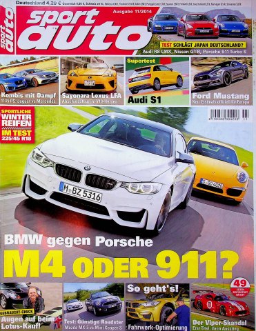 Deckblatt Sport Auto (11/2014)